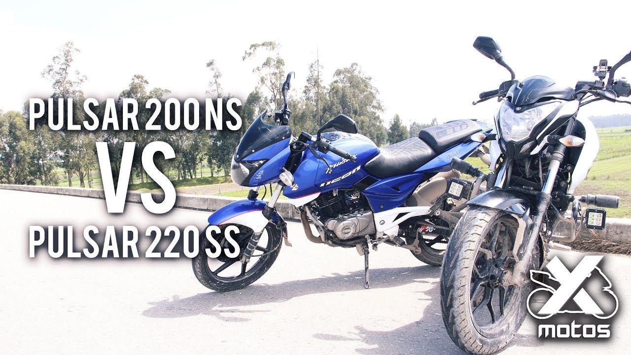 PULSAR 200 NS VS PULSAR 220 SS | X MOTOS