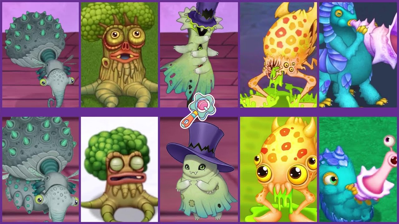 BABY vs ADULT MONSTERS In My Singing Monsters | SEASON 2 ~ Part 20