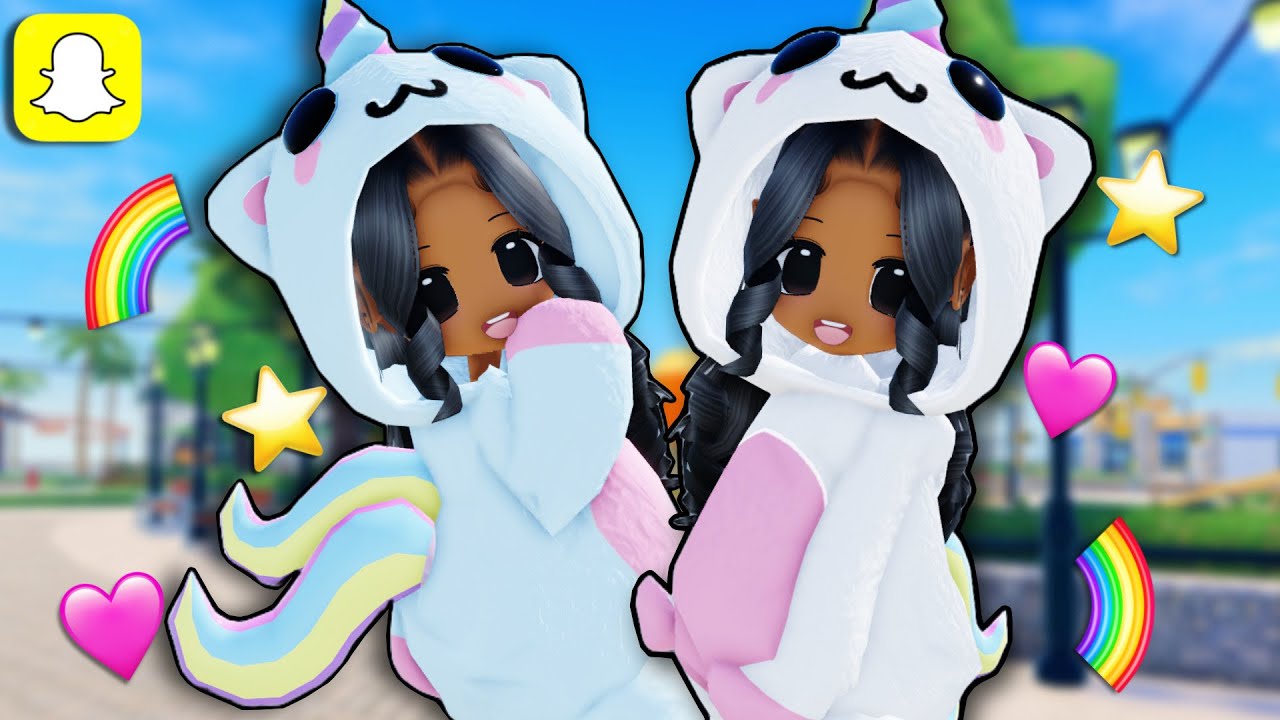 We Went UNDERCOVER as REALISTIC TWINS For 24 Hours | Roblox Life Together Rp Snapchat