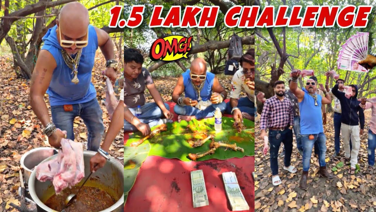 1.5 Lakh Challenge l Ulhas Kamathe l Chicken Leg Piece