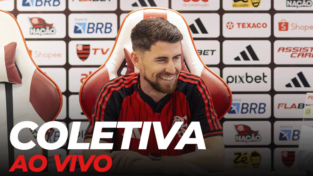 🔴 AO VIVO: COLETIVA COM JORGINHO - 07/06