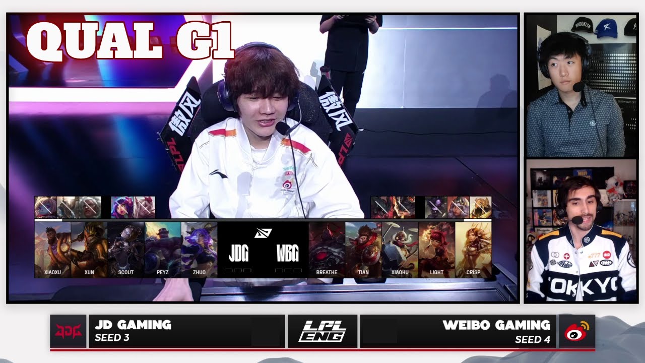 JDG vs WBG - Game 1 | LPL Worlds 2025 Regional Qualifier | Weibo Gaming vs JD Gaming G1 full
