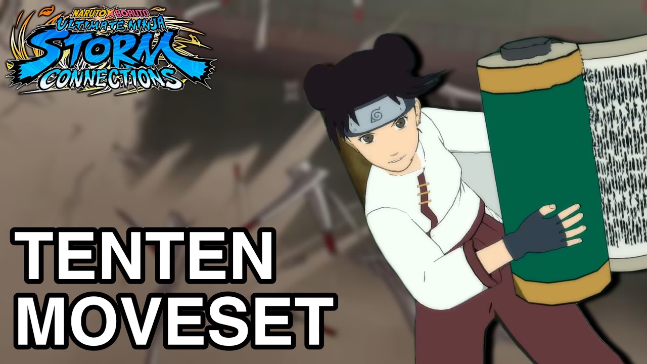 Tenten FULL Moveset - Naruto x Boruto Ultimate Ninja Storm Connections