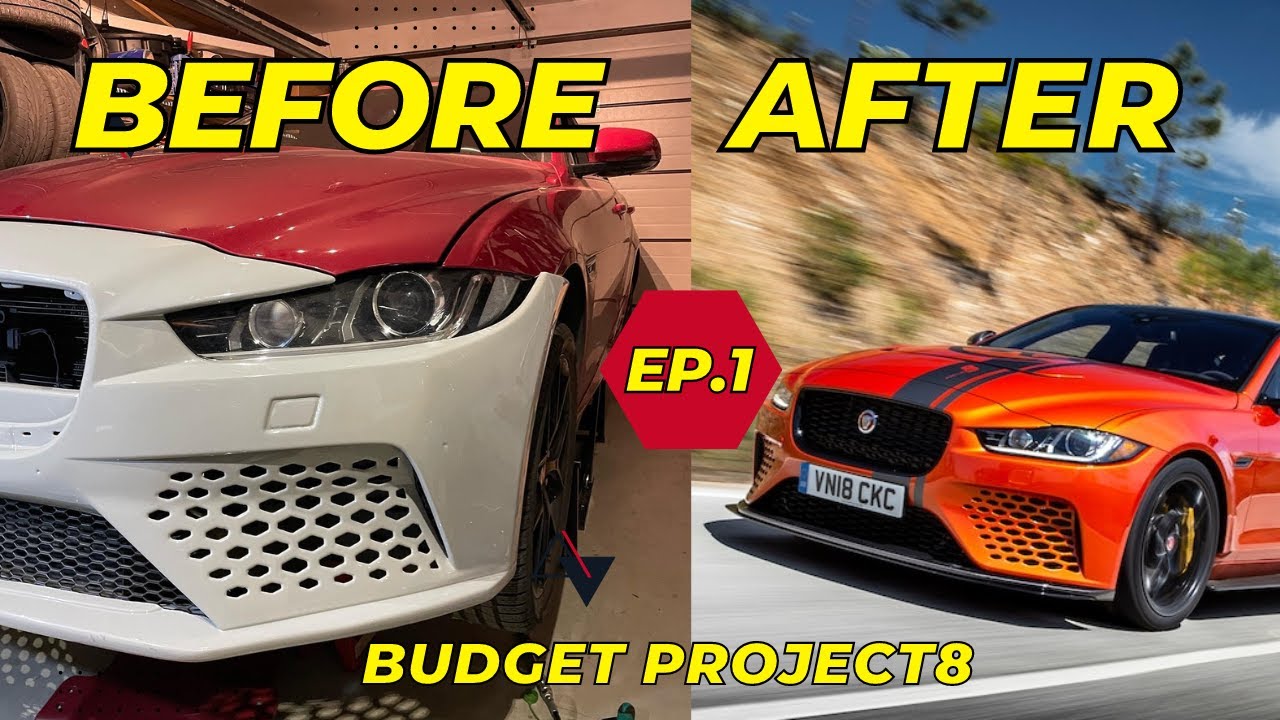 JAGUAR XE TRANSFORMATION TO PROJECT 8 - ep.1