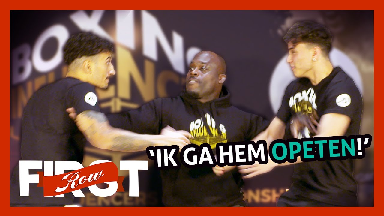 EMOTIES LOPEN HOOG OP TIJDENS STAREDOWN BOXING INFLUENCERS | FIRST