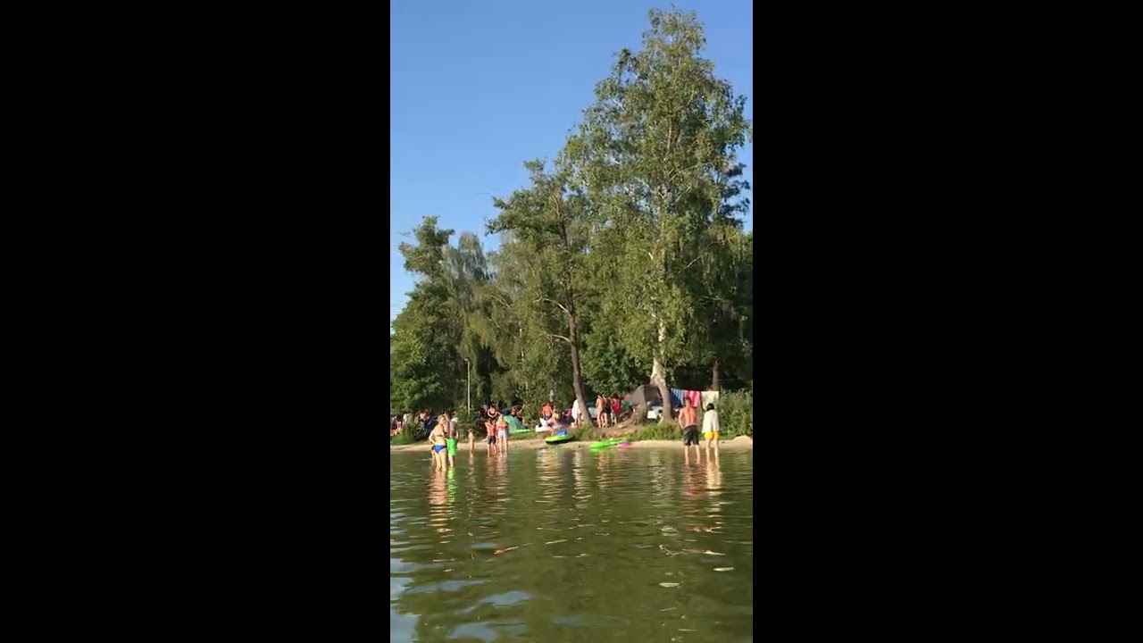 Akcja ratunkowa nad Jeziorem Firlej 22.08.2020