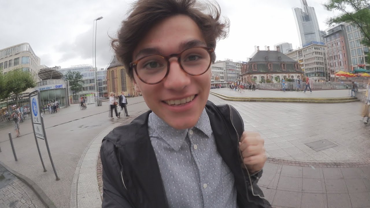 Wer lungert da in Frankfurt rum? I JerriesVlog