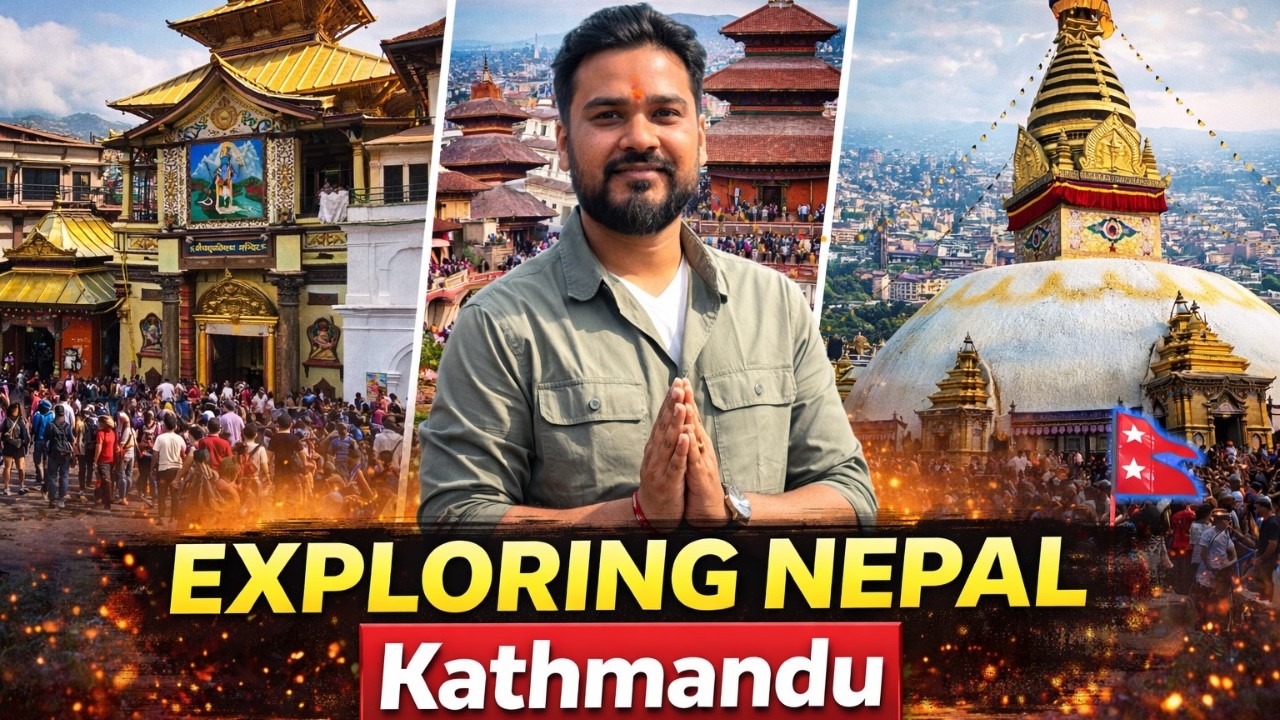 Pashupatinath Darshan 🙏 | Durbar Square & Swayambhunath | Nepal Travel Vlog 3