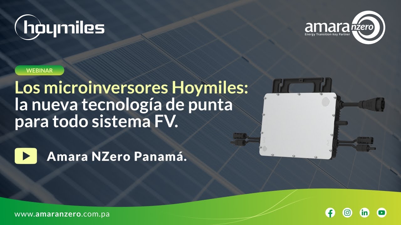Webinar | Los microinversores Hoymiles