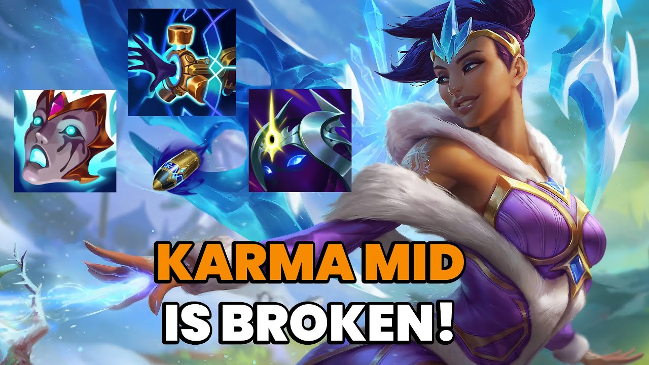 KARMA MID BEST BUILD RANK 1 NA Full Gameplay | Cupic
