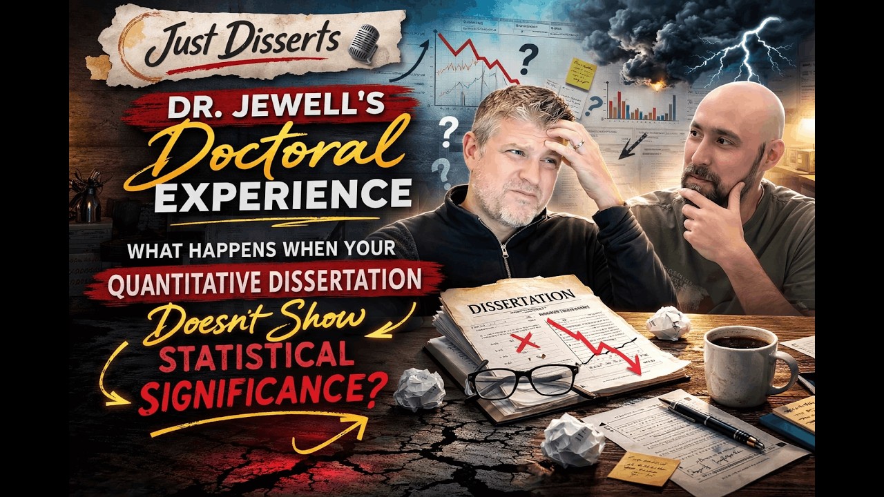 Statistical Struggles in Doctoral Journeys | With Dr. Michael Jewell