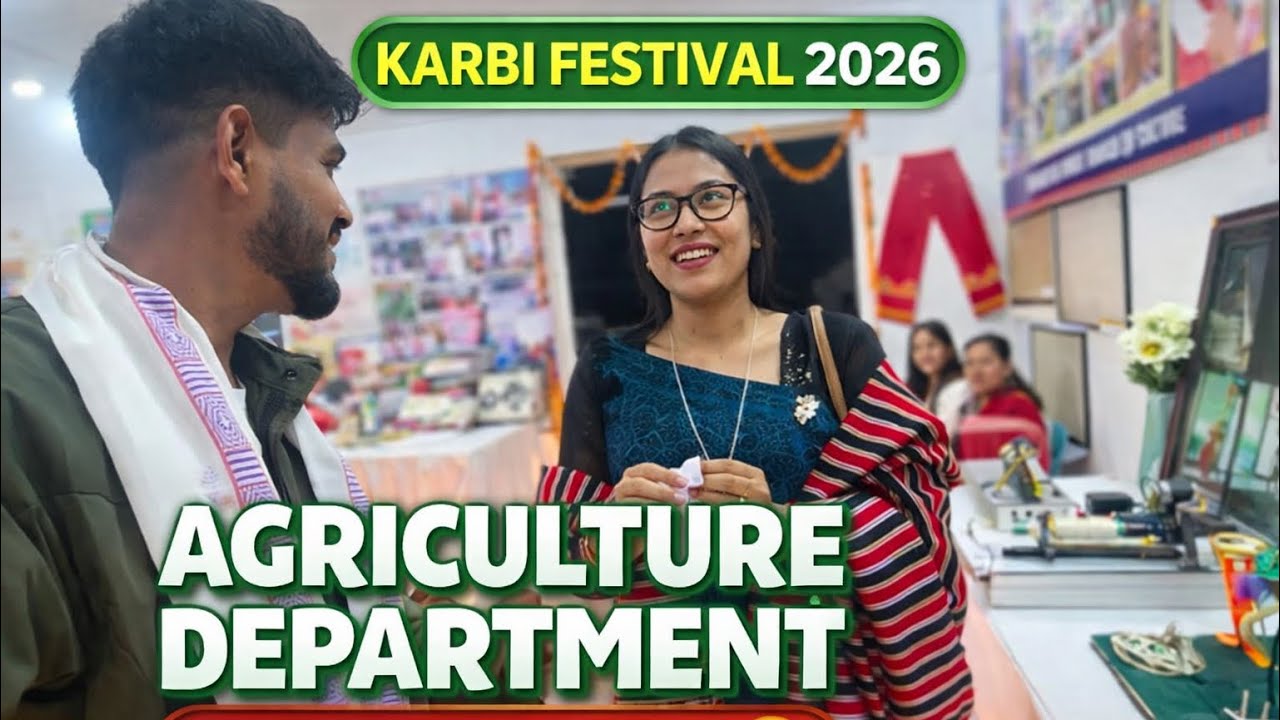 Agriculture depart In Karbi Festival…@Travelwithij 