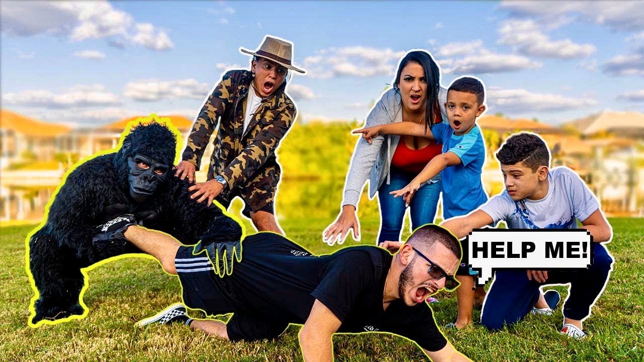 Gorilla Attacked Us *LIVE FOOTAGE*