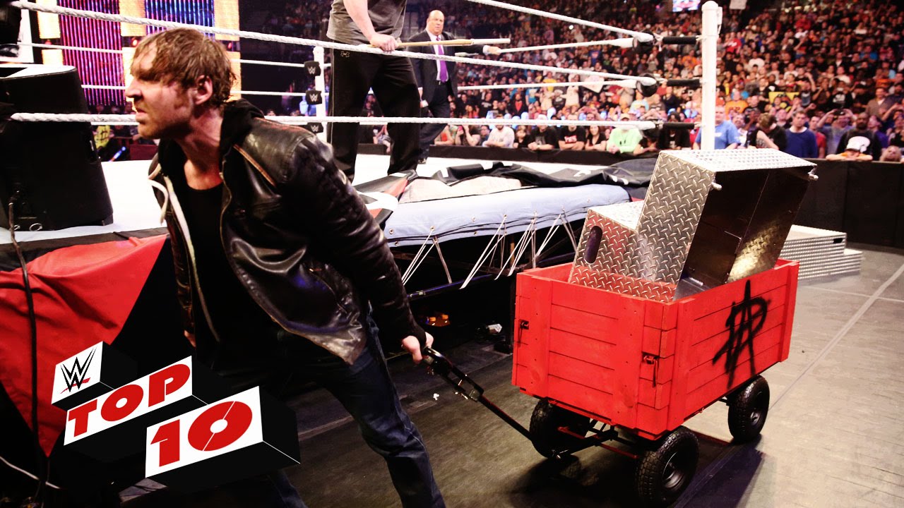 10 лучших моментов Raw: WWE Top 10, 28 марта 2016 г.