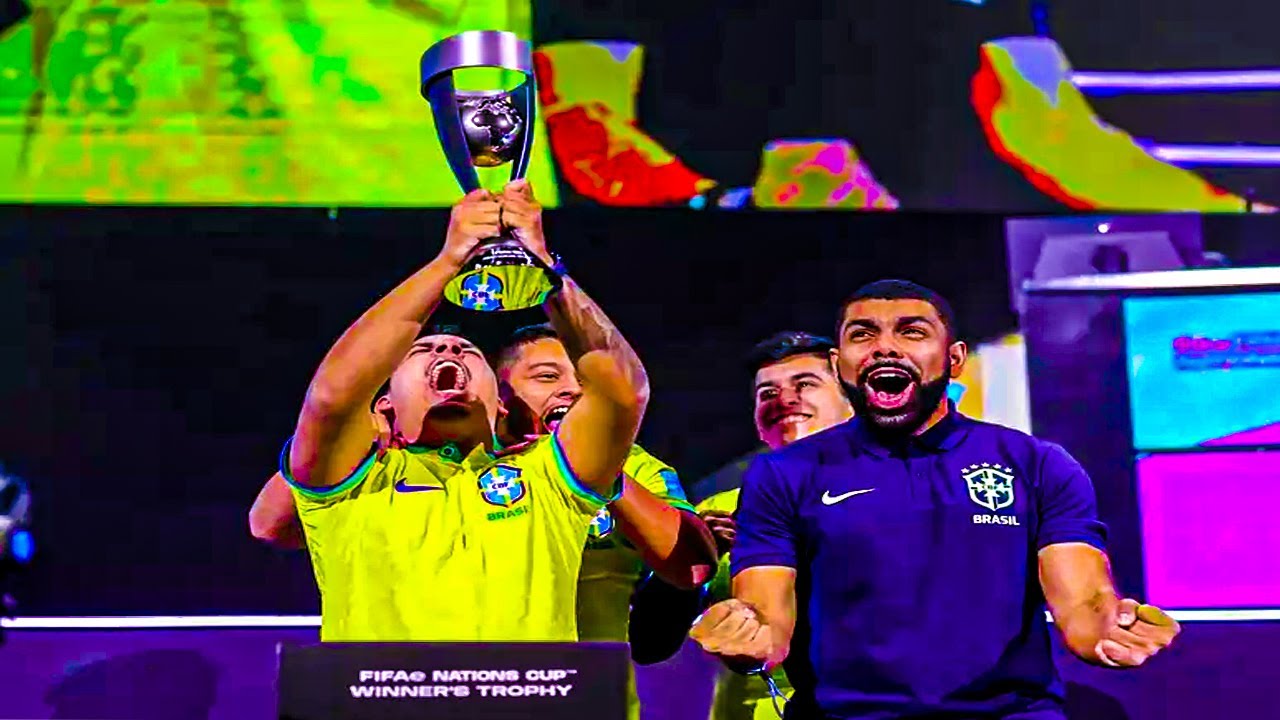 O BRASIL É BI CAMPEÃO MUNDIAL DE FIFA 23 || BRASIL vs HOLANDA  || FINAL ENATIONS
