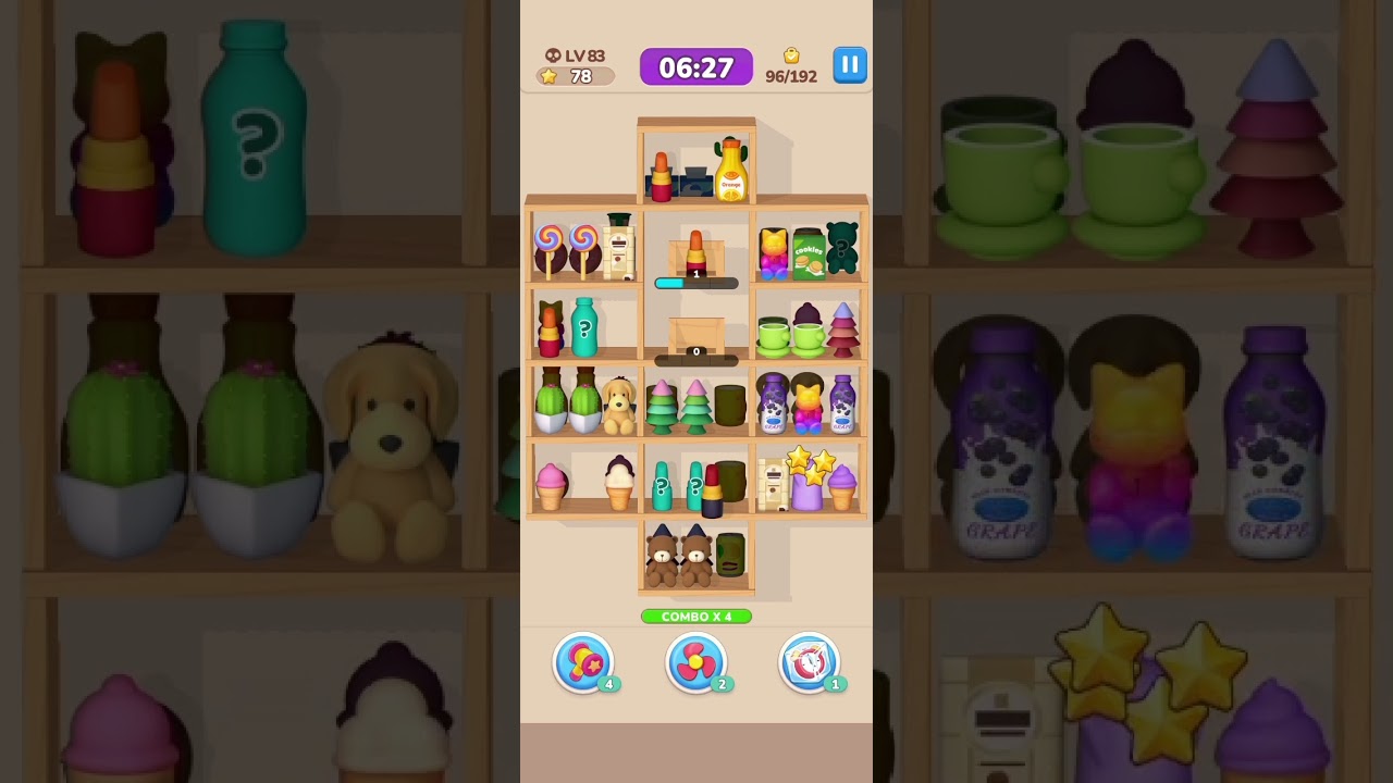 Goods Triple Match: 3D Sort 83, 84