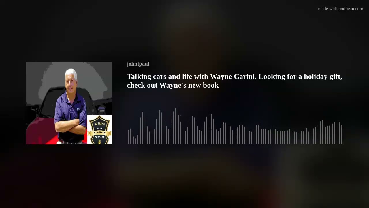 Cars and life with Wayne Carini