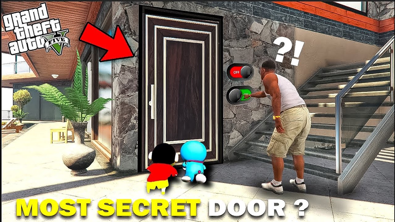GTA 5 : I Opened The Ultimate Secret And Hidden Door Of Franklin's House..Khazana 3.0