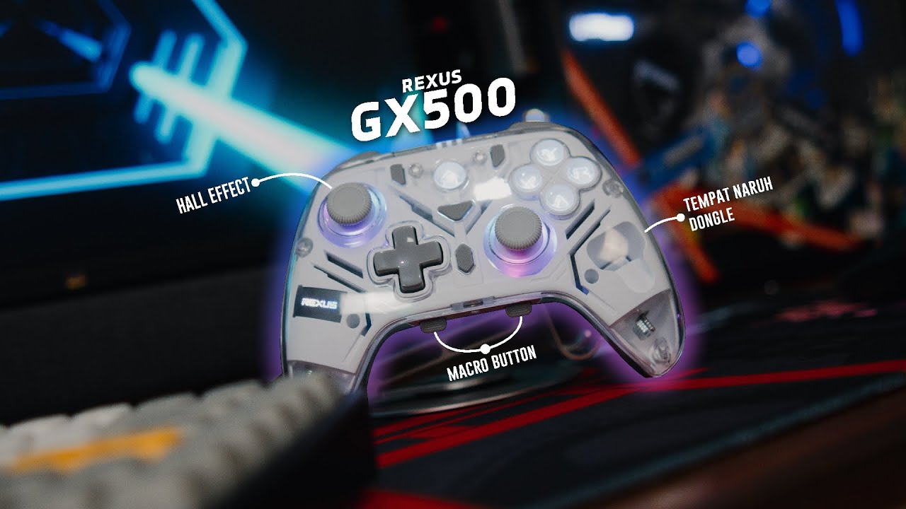YAKIN MAU BELI SEBELUM NONTON INI?? - REVIEW GAMEPAD REXUS GX500