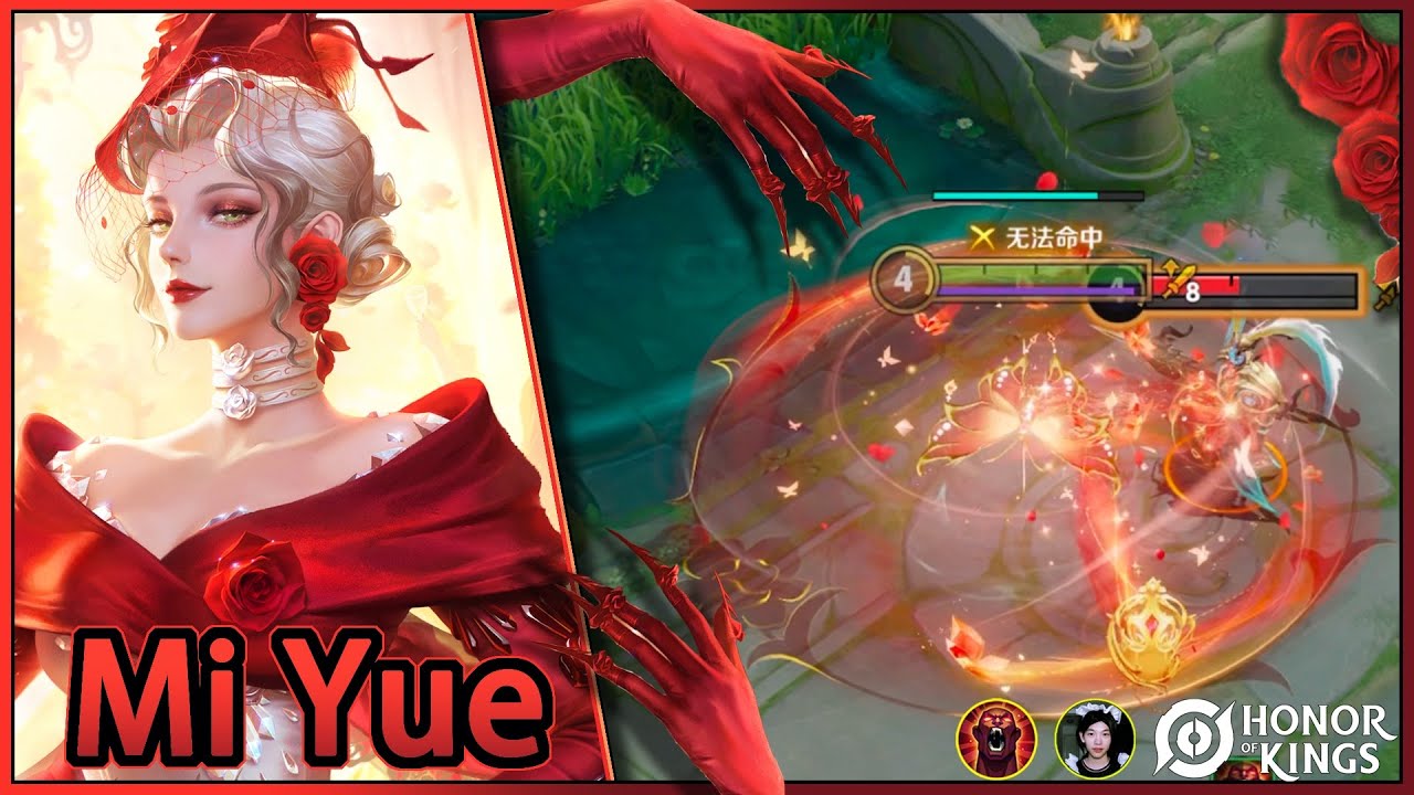 Mi Yue｜Beautiful and elegant new skin｜Nova skin bonita e elegante｜Honor of Kings