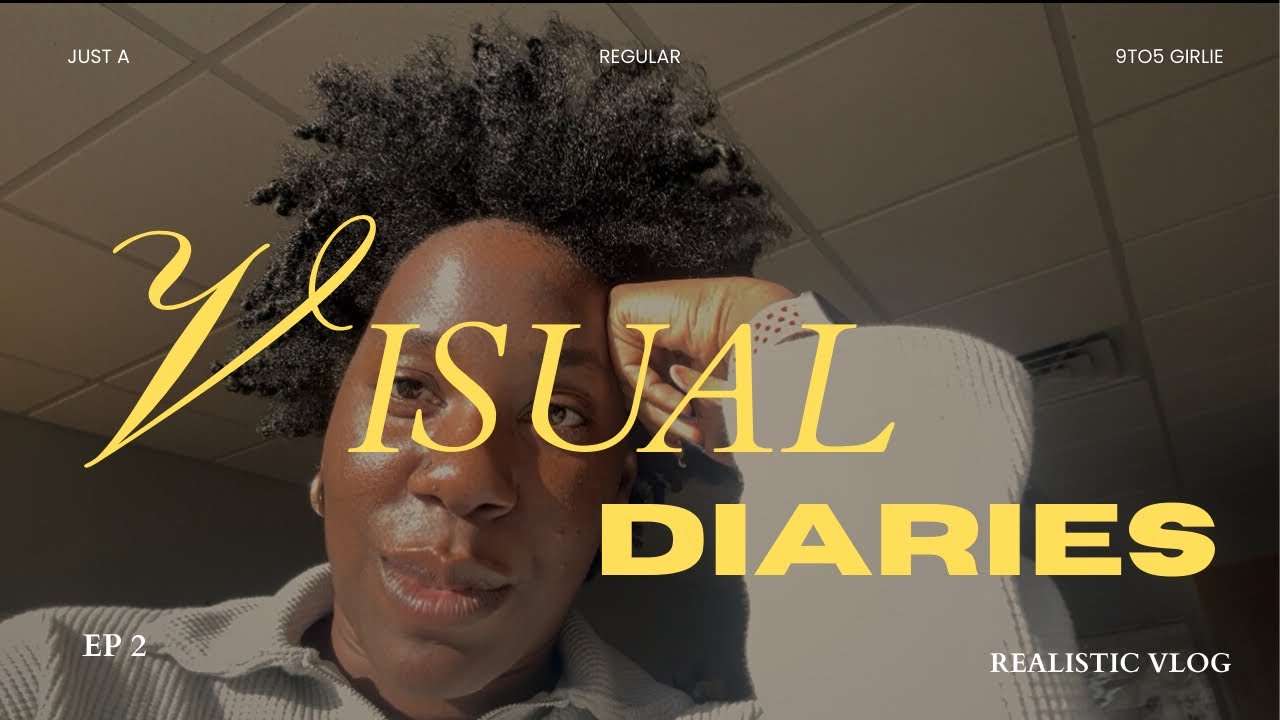 visual diaries | a realistic vlog where you are a 9to5 girlie who gets snowed in