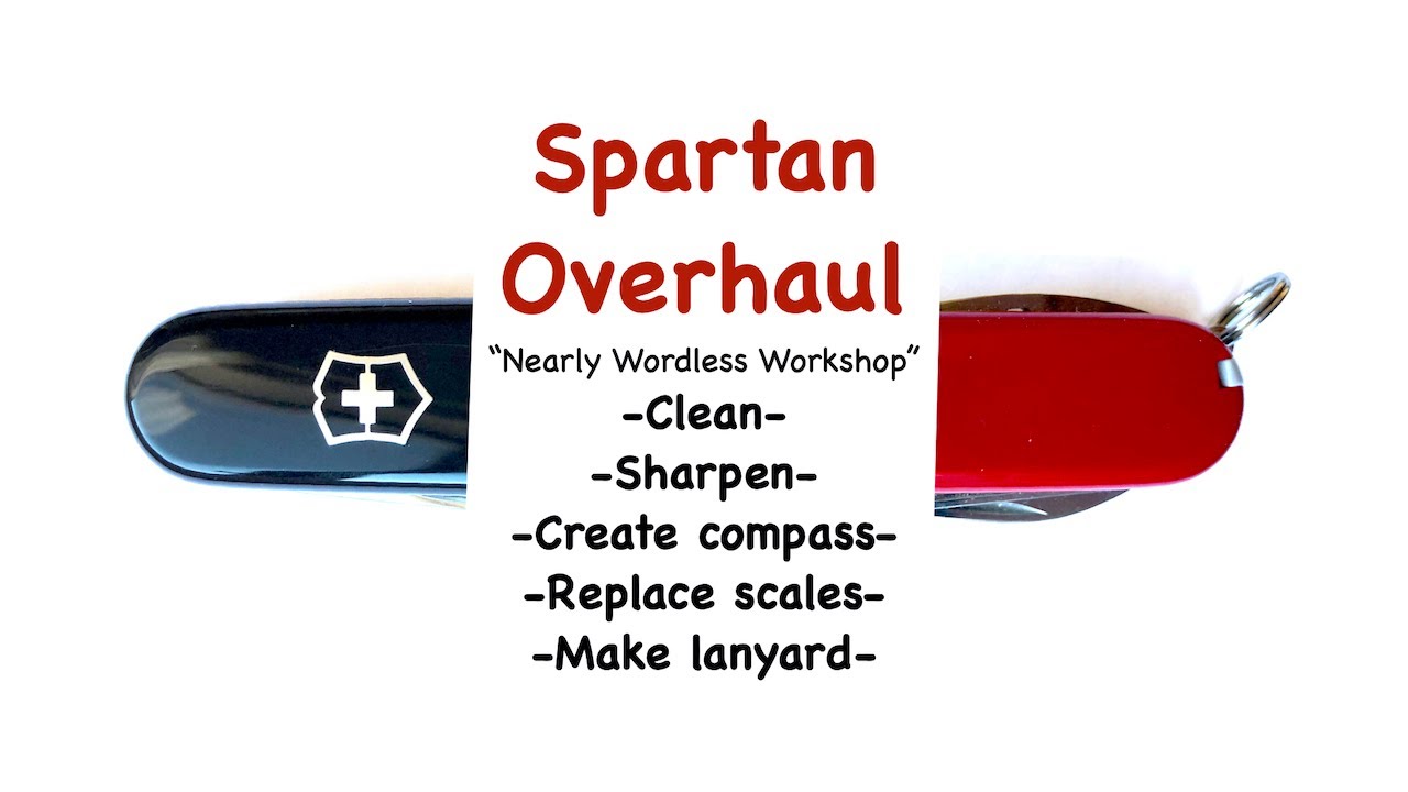 Wordless workshop: Victorinox Spartan overhaul