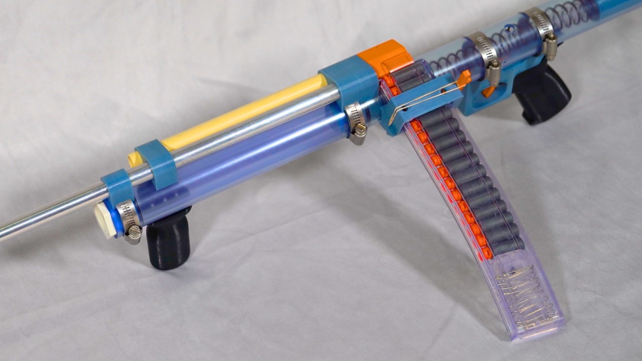 I made a Nerf Sten gun