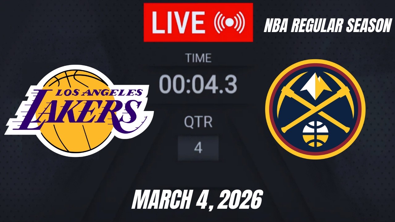 NBA LIVE! Los Angeles Lakers vs Denver Nuggets |March 4, 2026 | Lakers vs Nuggets 2K26
