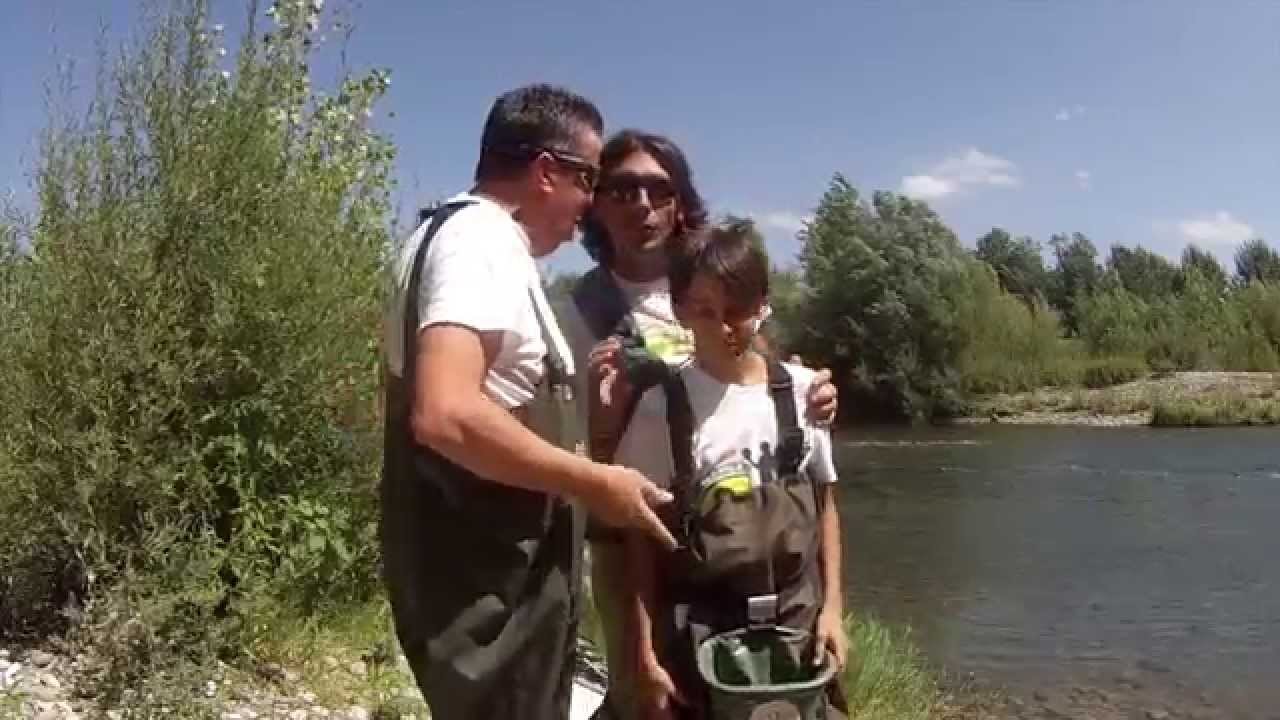 Una passata di cavedani e barbi nel fiume Serchio!!!