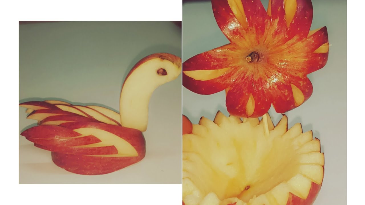 Apple carving ideas #fruitcarving #fruit#fruitart #trending #viralvideo
