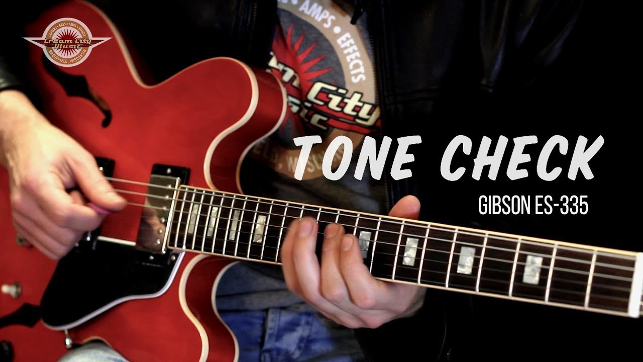 TONE CHECK: Gibson 2017 Memphis Edition ES-335 Block in Cherry