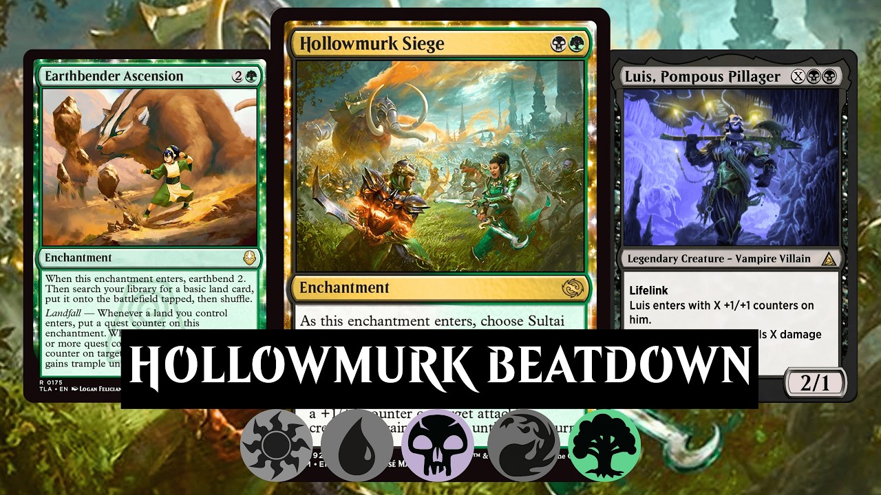Golgari Counters CRUSHES With Hollowmurk Siege | MTG Arena Standard