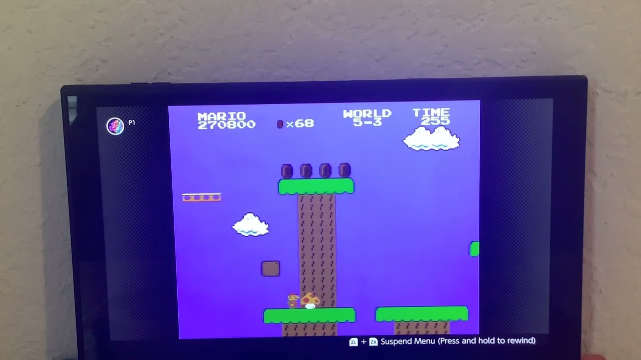Super Mario bros World 5-8 part 1
