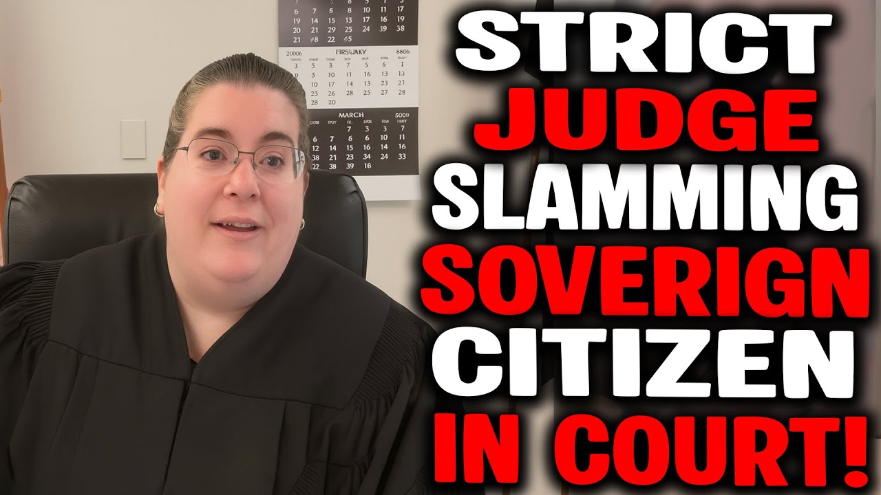 Strict Judges SLAM Sovereign Citizens &mdash; Fake Law Gets DESTROYED in Court