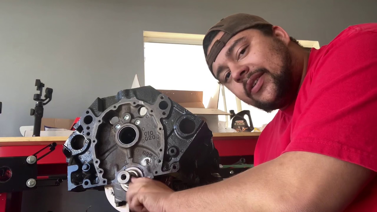 Crank key install pioneer/woodruff small block chevy