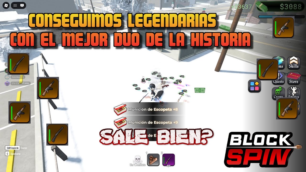 🔥BLOCK SPIN🔥CONSEGUIMOS 2 LEGENDARIAS CON EL MEJOR DUO DE TODO BLOCK SPIN🔥🔥
