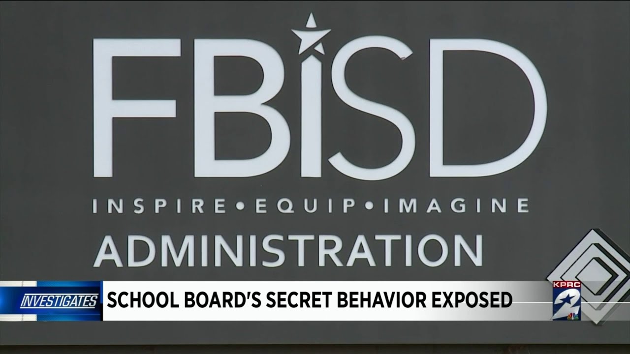 FBISD school board's secret behavior exposed