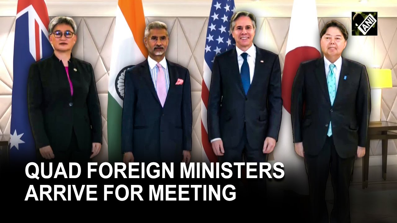 India, US, Japan, Australia&rsquo;s Foreign Ministers arrive at Taj Palace for Quad meeting