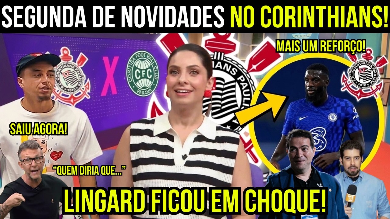 ÓTIMAS NOTÍCIAS! LINGARD FICA EM CHOQUE E DIRETORIA CRAVA BATE MARTELO SOBRE BAKAYOKO NO CORINTHIANS