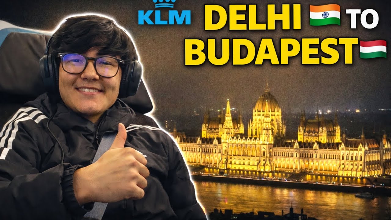 Delhi to Budapest✈️ KLM business class experience 