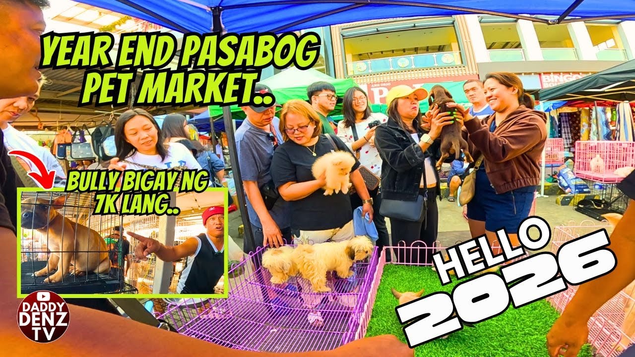 LATAGAN BAGO MAG BAGONG TAON.. / pt.3 @GROTTO PETS & LIVESTOCK MARKET