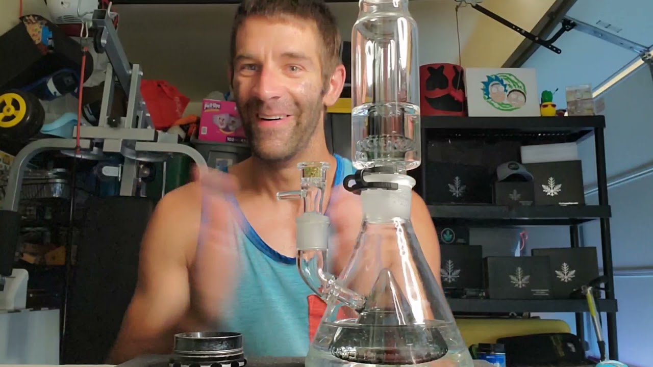 NEW FREEZE PIPE BONG DUAL !!!!!!!