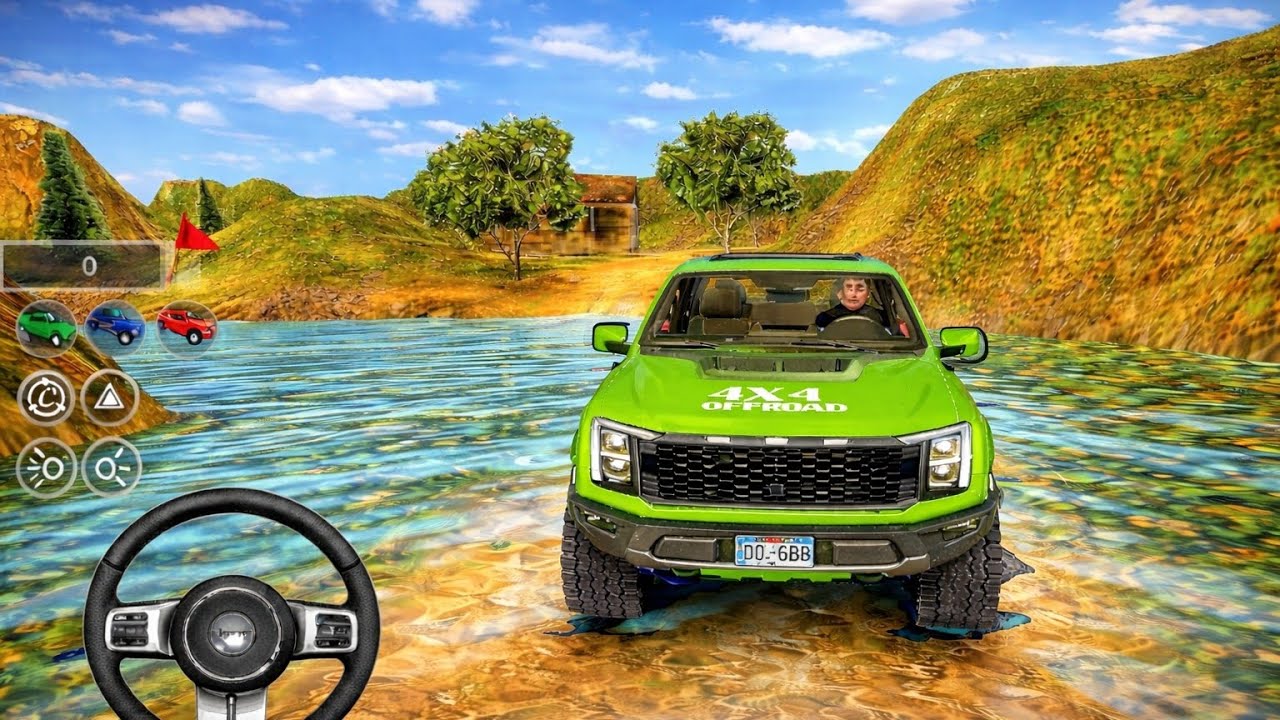 Jeep Driving 4x4 - Jeep Game | Jeep Game 3D Gameplay - Jeep Driving Game | Gadi Wala Game part 4