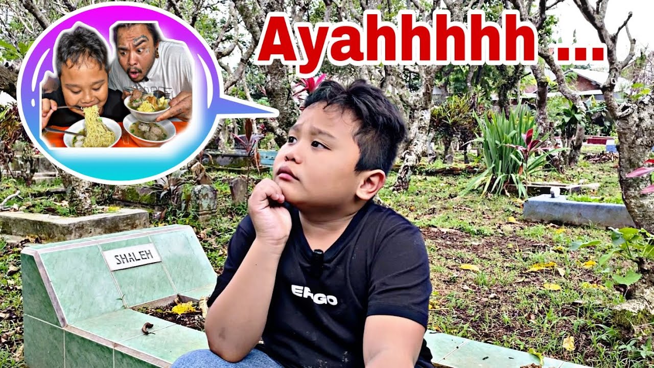 BABANG ABDI DAN DAMAR MAKAN BAKSO DITENGAH MAKAM..!!!