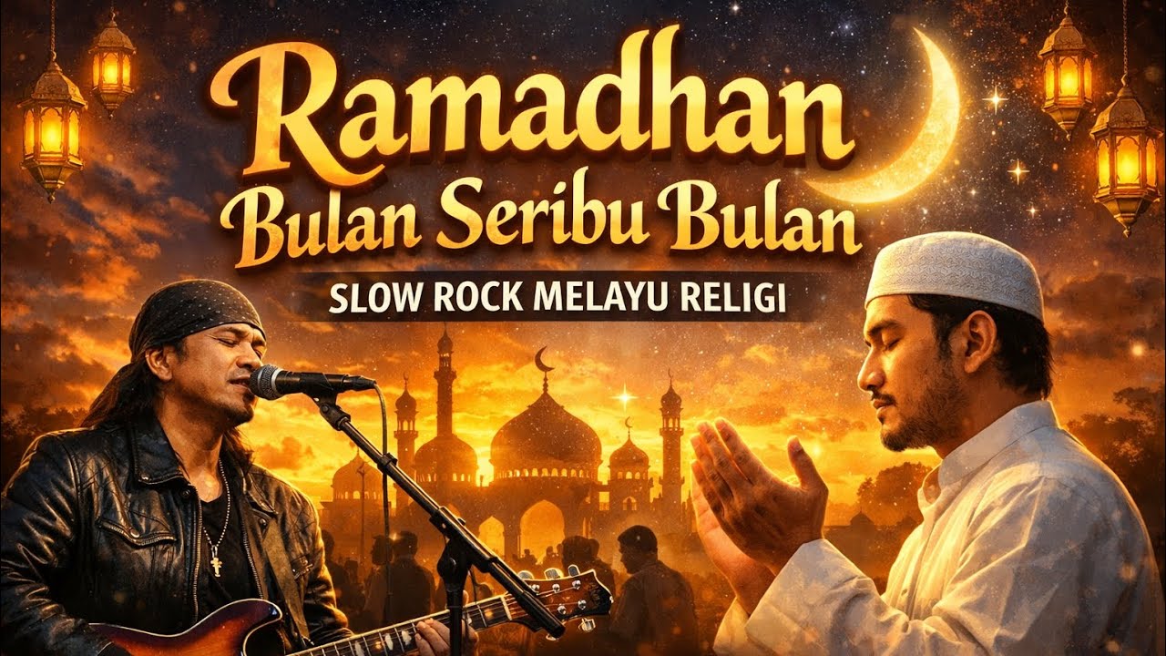 RAMADHAN 2026 🌙 Bulan Seribu Bulan – Slow Rock Melayu Religi Menggetarkan Jiwa