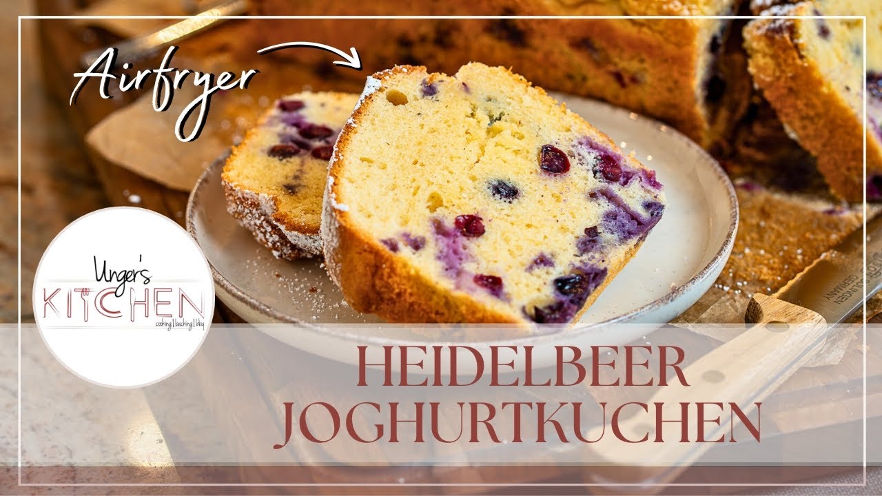 Joghurtkuchen aus der Heißluftfritteuse - das perfekte Rezept