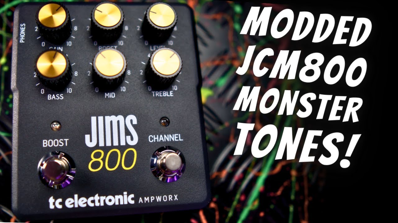 Jims800 TC Electronic Ampworx &mdash; потрясающая педаль предварительного усилителя JCM800!