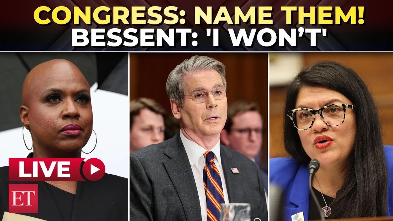 HEATED SHOWDOWN: Bessent refuses to name &lsquo;bad actors&rsquo; | Congress grills Trump's Treasury chief