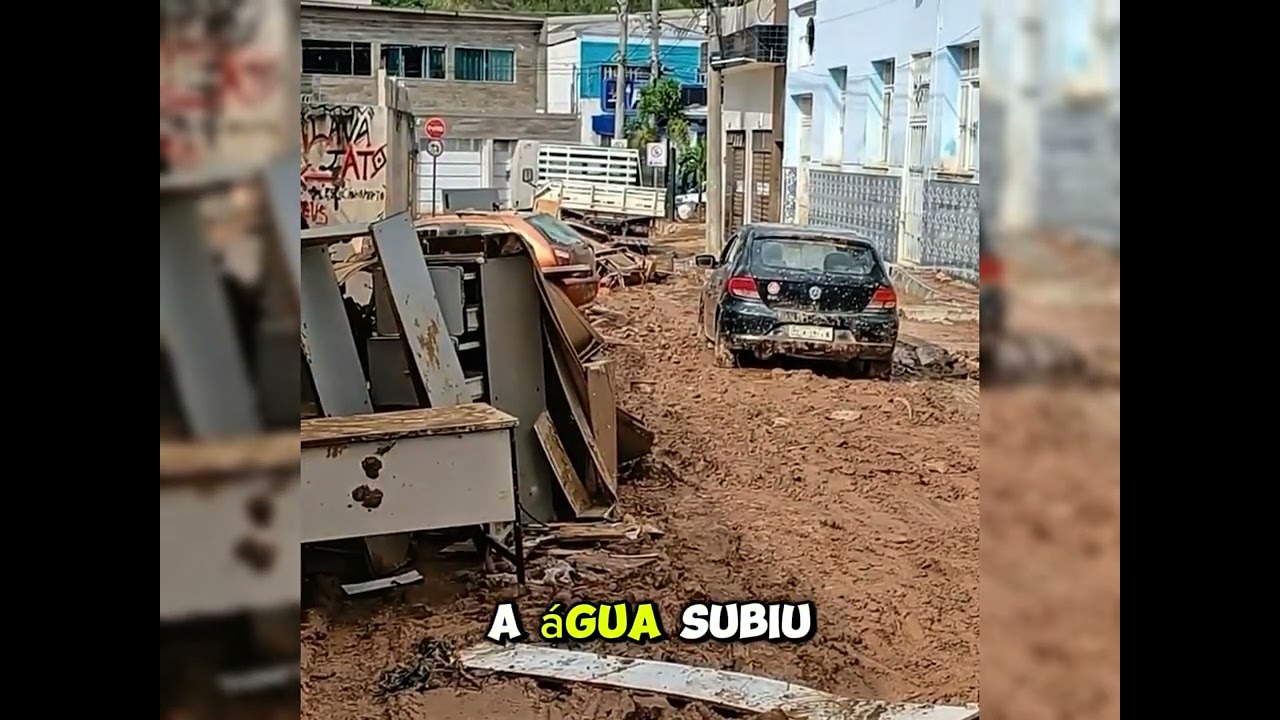 🌊 ENCHENTE E DESTRUIÇÃO EM MINAS! Veja as imagens de março de 2026