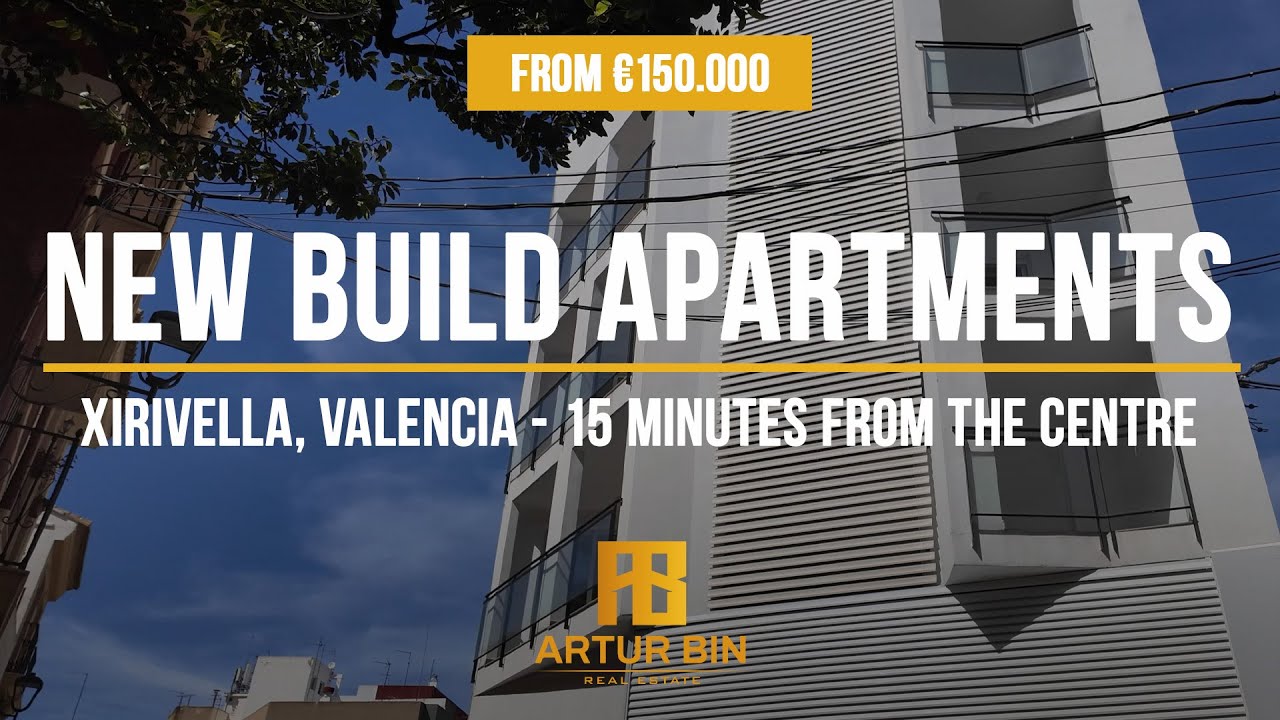 👉 SPAIN: NEW BUILD APARTMENTS FROM €150.000 - Xirivella, Valencia